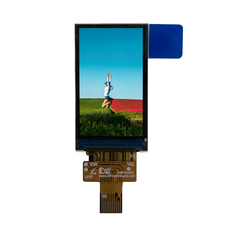 1.14 Inch Screen Panel 135x240 LCD Display 400cd/m2 TFT LCD Module for Smart Watch