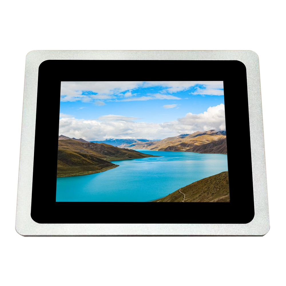 8.4 Inch Touch Monitor 800 * 600 Embedded Metal Shell Industrial Control Touch Display Wall Mounted LCD Screen Monitor