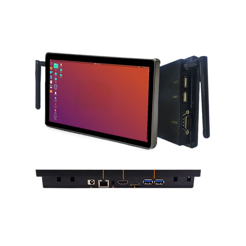 7Inch Linux All-In-One Touch Machine 1024X600 Resolution Industrial Embedded Touch Panel PC Display
