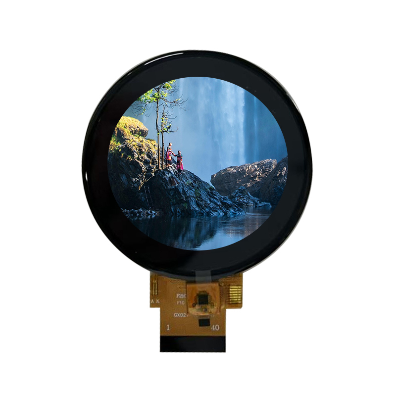 High definition Round LCD screen | 2.1-inch 480 * 480 2.5D Asahi Glass | Touch industrial grade display screen compatible with 3SPI/18RGB drivers