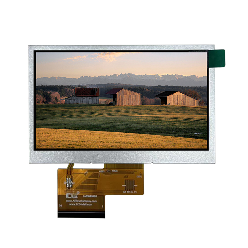4.3 inch TFT LCD Display 54-pin RGB+SPI Interface 480*272 Resolution ILI6485 Driver IC TFT LCD Module