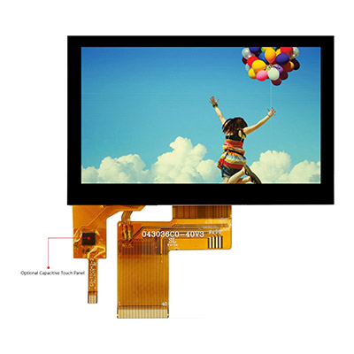 4.3inch TFT LCM with CTP