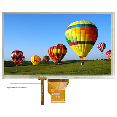 10.1inch TFT LCD with RTP