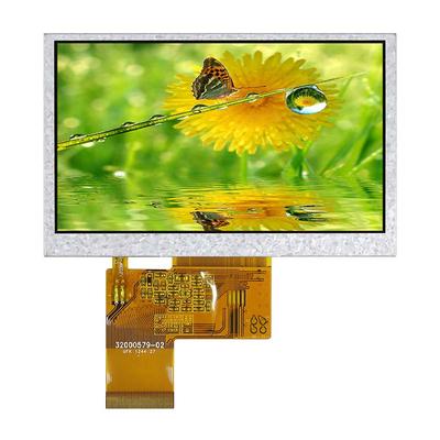 Transflective TouchScreen 4.3 Inch 24-BIT RGB Lcd Panel TFT Lcd Module USB Power Lcd Monitor for Fingerprint Identify