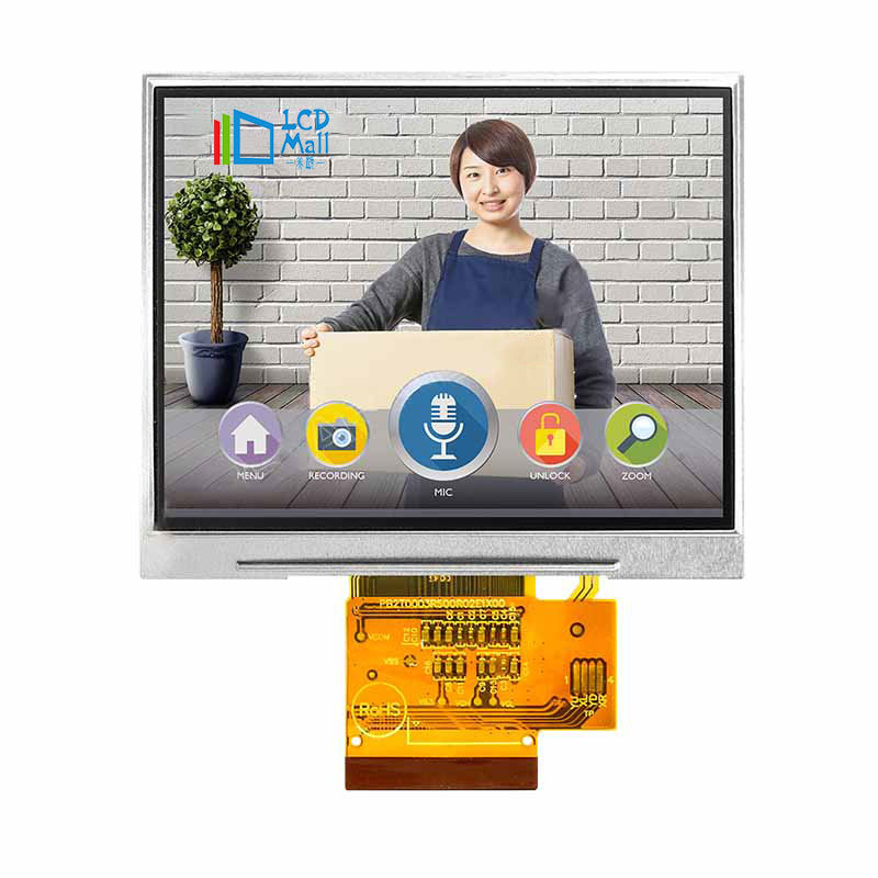 3.5 inch industrial hvga 320x480 IPS tft lcd panel touch screen diy display module