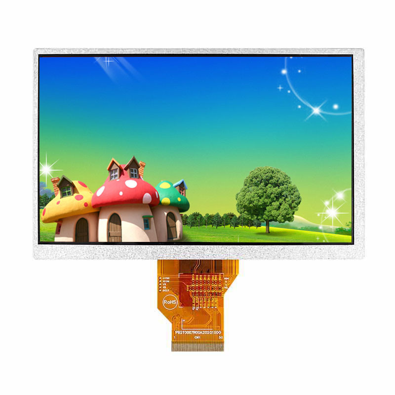 7.0 inch TFT LCD display module with capacitive touch screen panel, industrial application