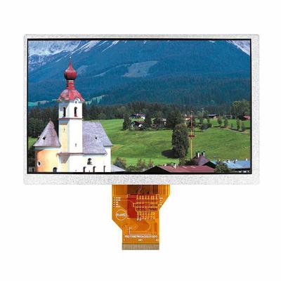7.0 tft 50 pin High Definition TFT LCD 7 Inch TFT LCD Display Panel with 800*480