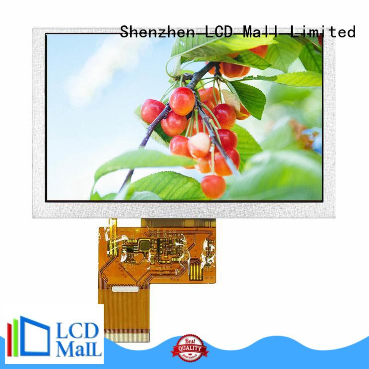 LCD Mall transflective tft display module resistive for elevator