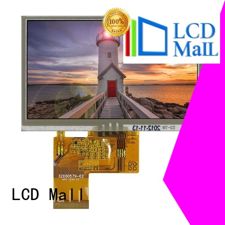 LCD Mall big screen tft touchscreen bulk production for gps