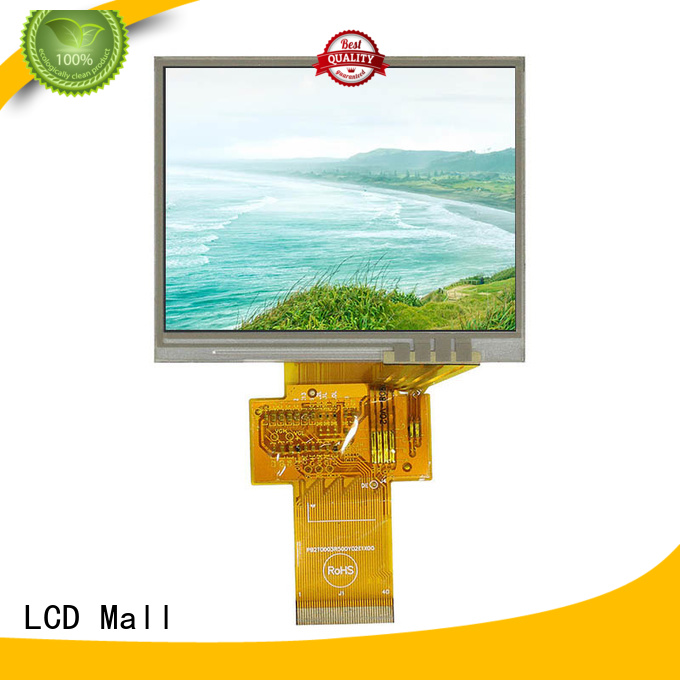 LCD Mall big screen tft touchscreen with resistance touch for mobile devices