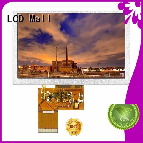 transflective tft lcd display module resistive for elevator