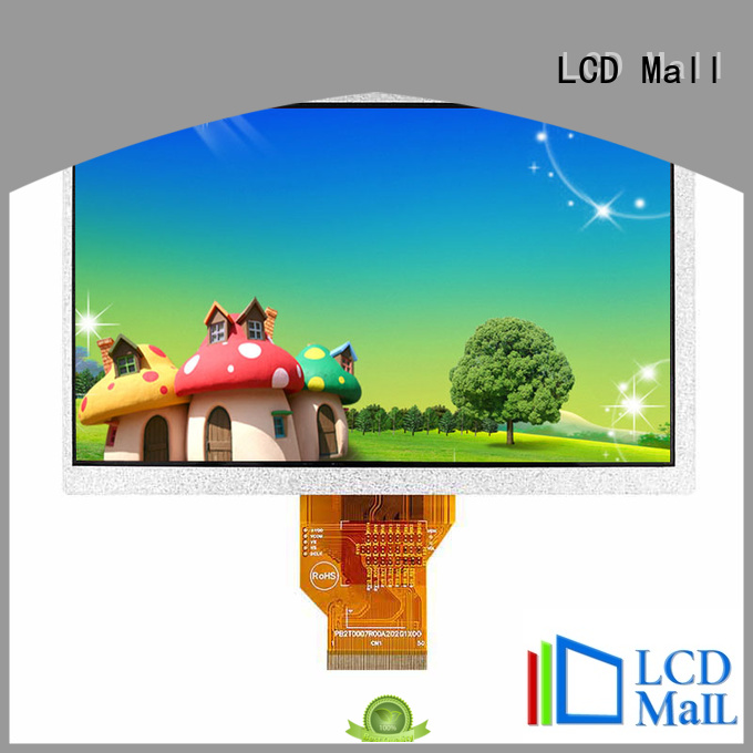 LCD Mall workable tft display module resistive for expo