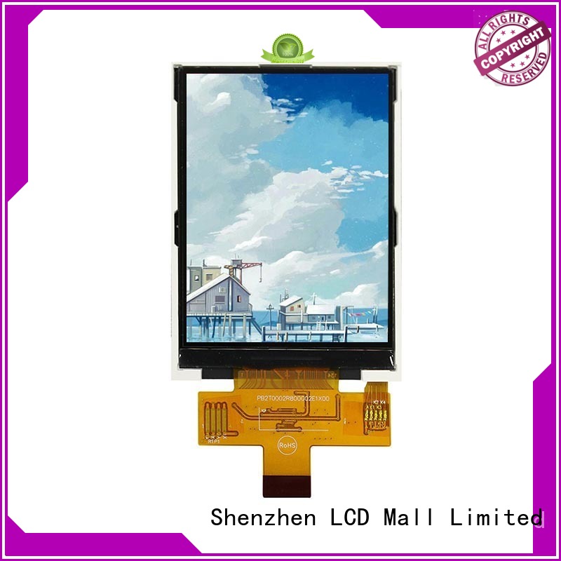 LCD Mall tft touchscreen with resistance touch for gps