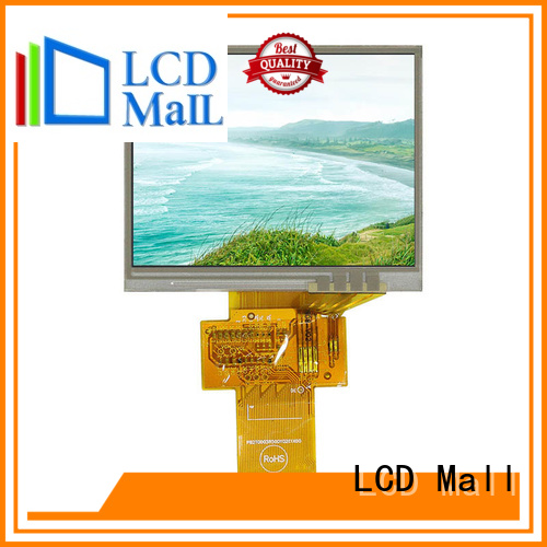 LCD Mall big screen tft touch screen with resistance touch for gps