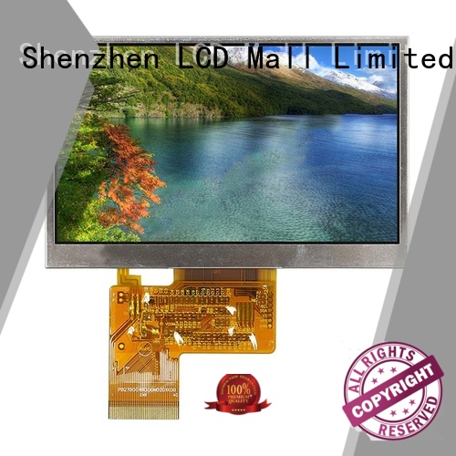 transflective tft display module resistive out-door application