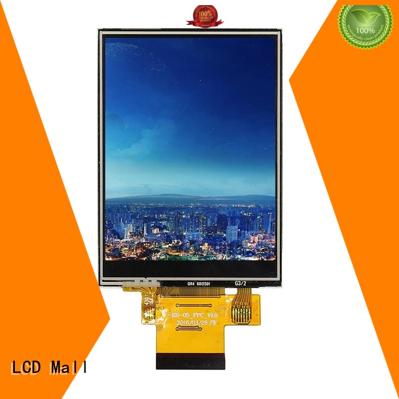 big screen tft lcd touch screen with resistance touch for mobile devices