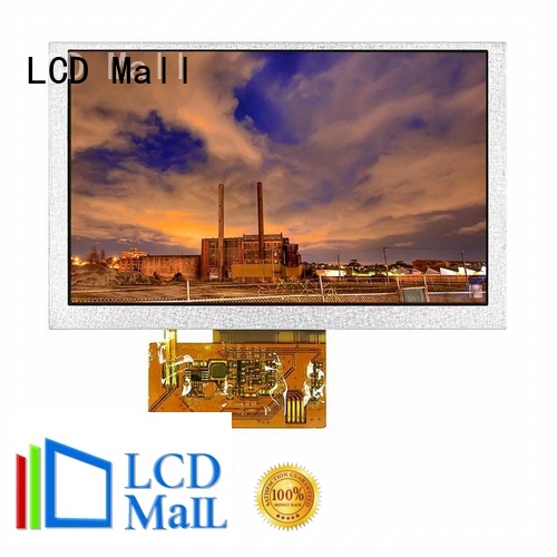 LCD Mall transflective tft lcd display module resistive for expo