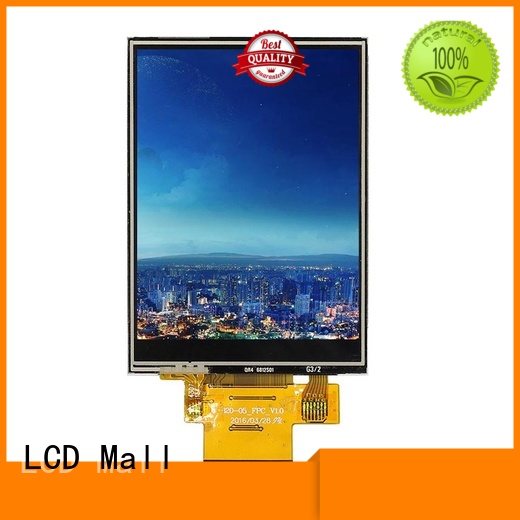 LCD Mall good brightness tft touch screen with resistance touch for gps