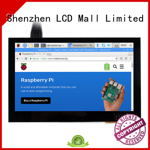 LCD Mall thermostat tft lcd display module resistive out-door application