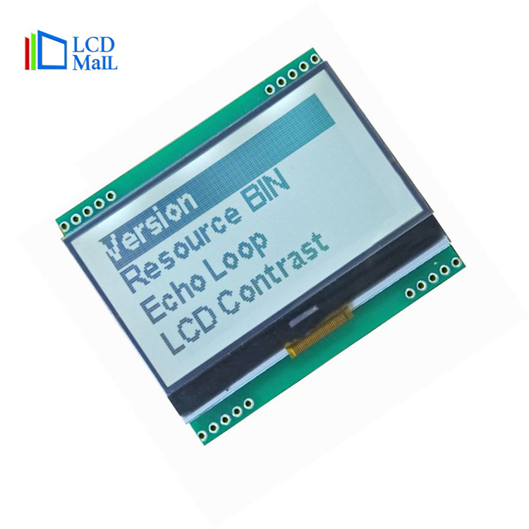 Monochrome LCM Display Module with Backlight, Graphic LCD 128x64