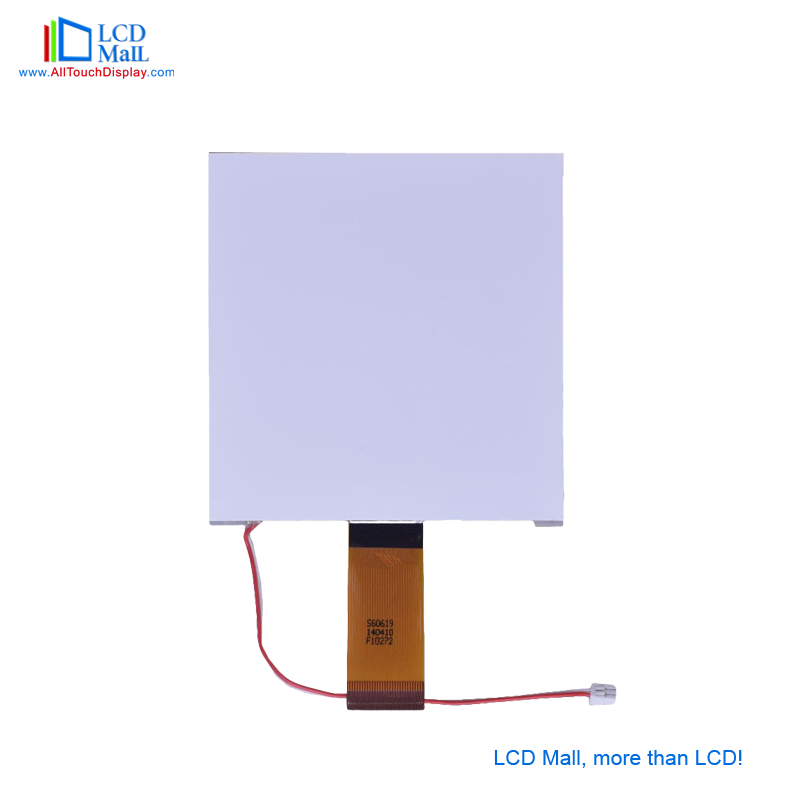 LCD Module 128*128 Dots , DFSTN (Black-White), Transmissive / Negative.