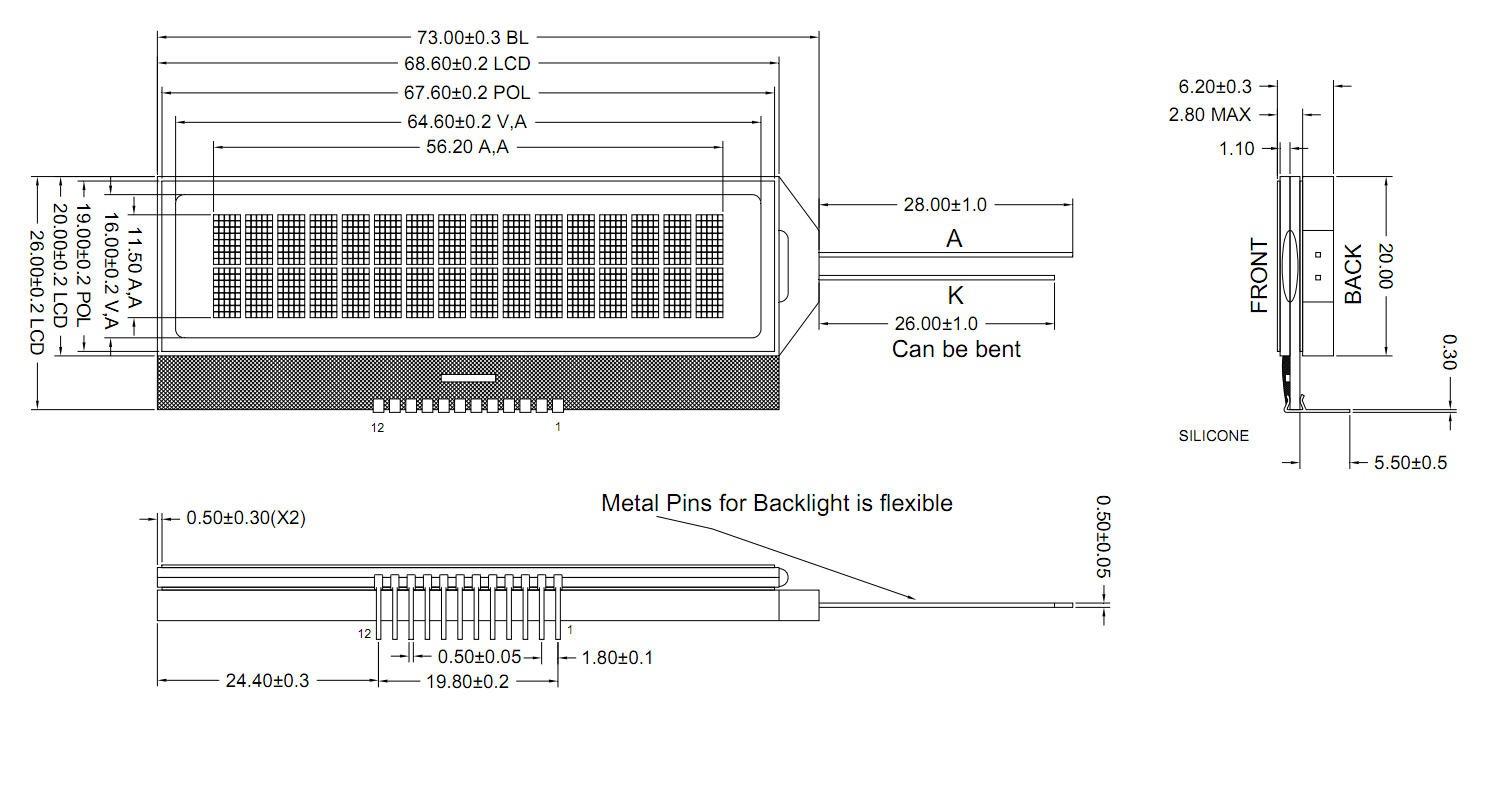 functional Graphic LCD multi-touch screens for sale-1