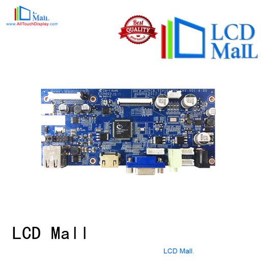LCD Mall embedded display for business